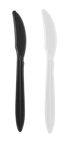 Medium Weight Polypropylene Bulk knife ( Choose white or black )